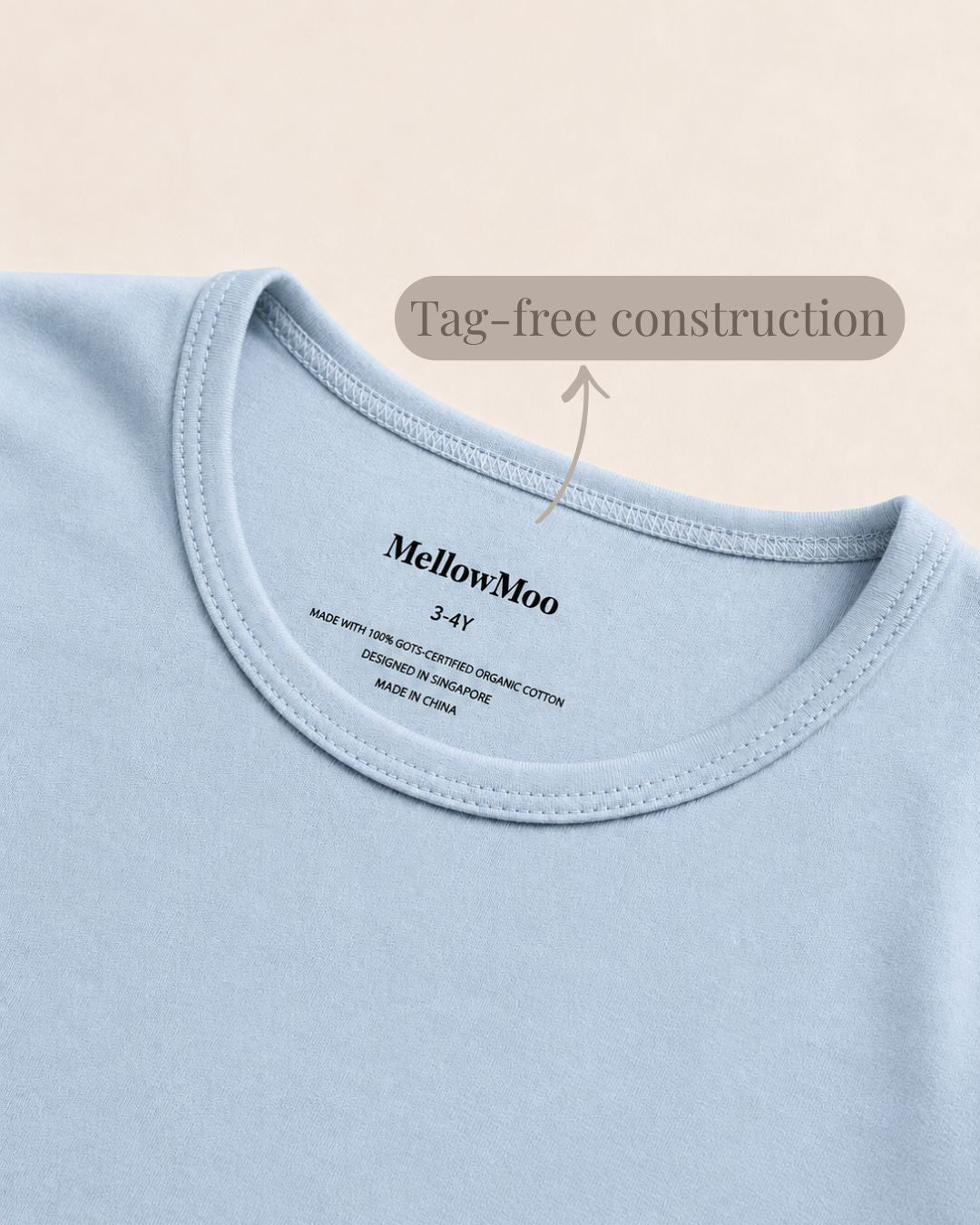 Sky Mist Crew Neck Pajamas