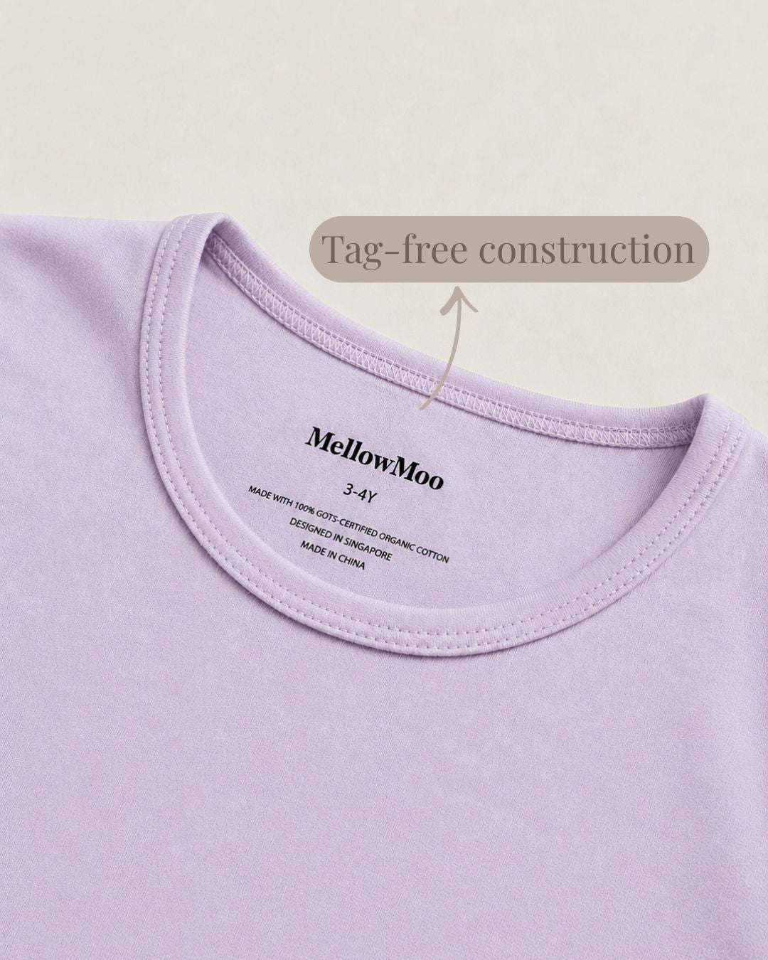 Lavender Mist Crew Neck Pajamas