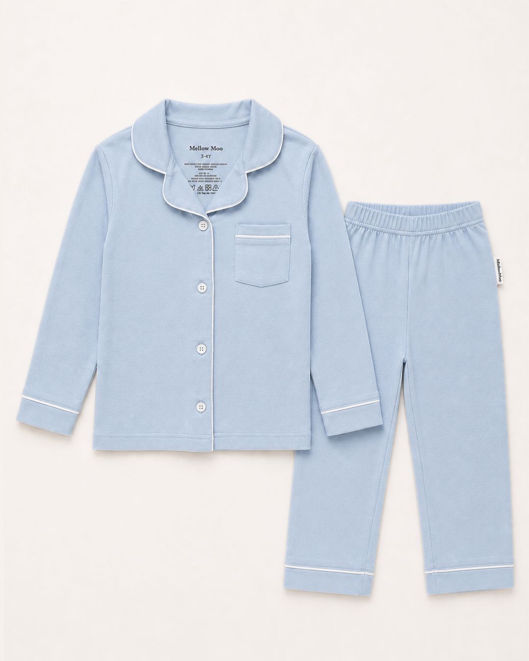 Sky Mist Collared Pajamas