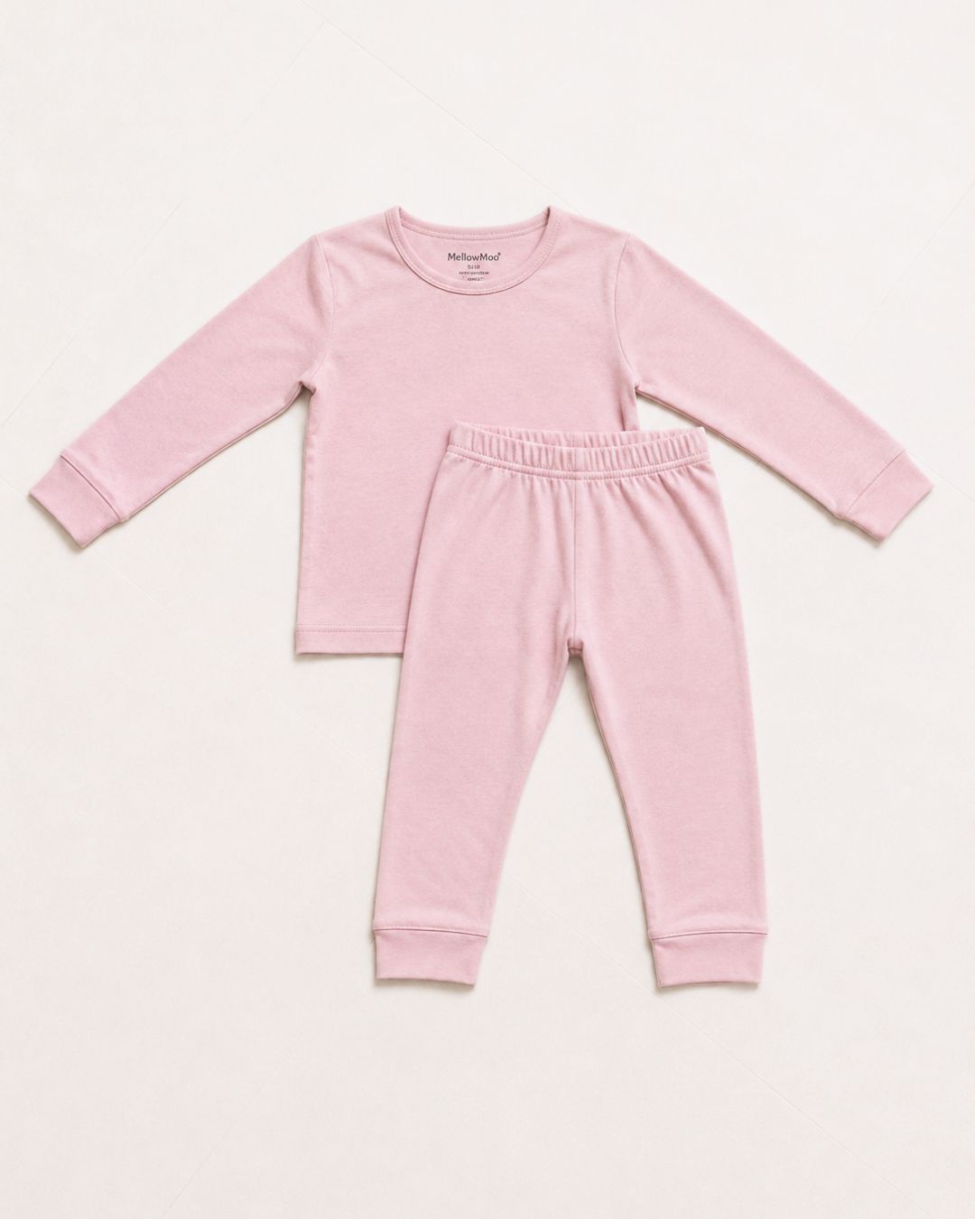 Peach Cloud Crew Neck Pajamas