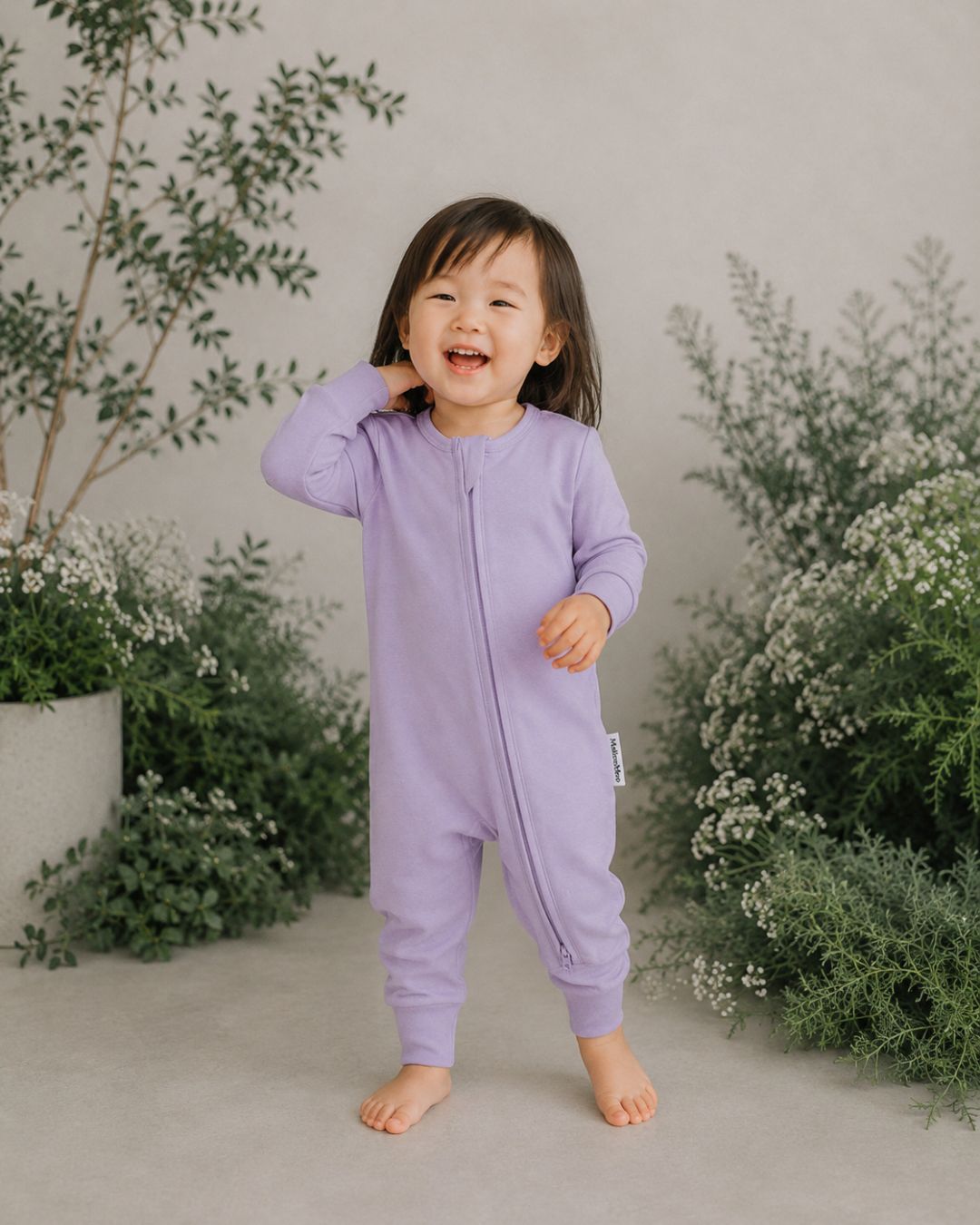Lavender Mist Sleepsuit